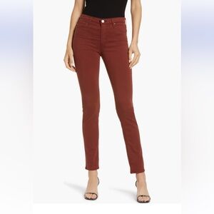 NWT AG “The Prima” Cigarette Skinny Jean sz 14 Dark Hibiscus